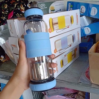 Bình thuỷ tinh pha trà siêu tiện lợi