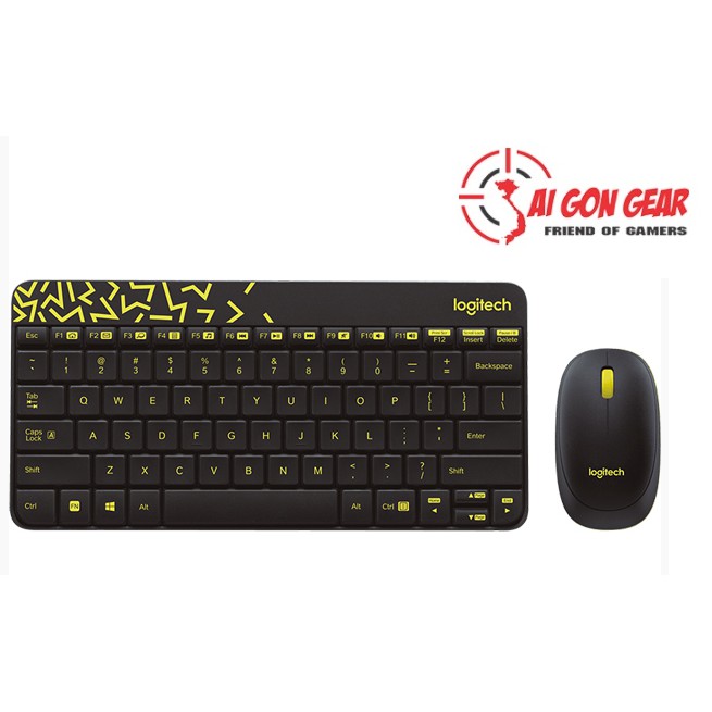 Bộ bàn phím chuột Logitech Keyboard + Mouse WL MK240