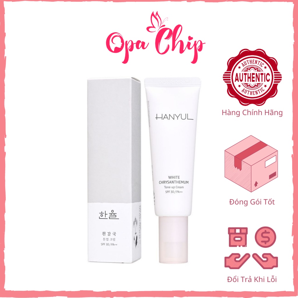 Kem Dưỡng Trắng Da Hanyul White Chrysanthemum Radiance Cream SPF 35/ PA++ 50ml