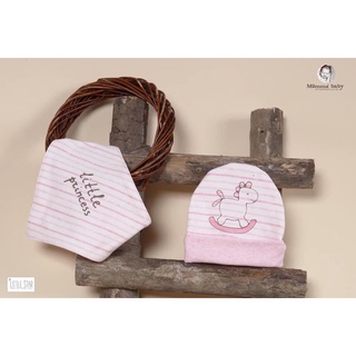 Set mũ yếm cotton nhung 🌟 Sản phẩm cần thiết cho bé vào mùa đông🌟 Ấm áp, mềm mịn, co giãn