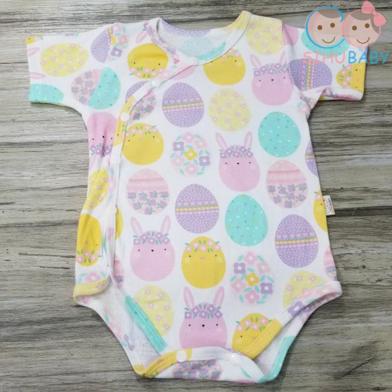 Body Cotton Cao Cấp Nút Gài Chéo Dành Cho Bé từ 4 - 8 Ký [Sihu Baby Shop]