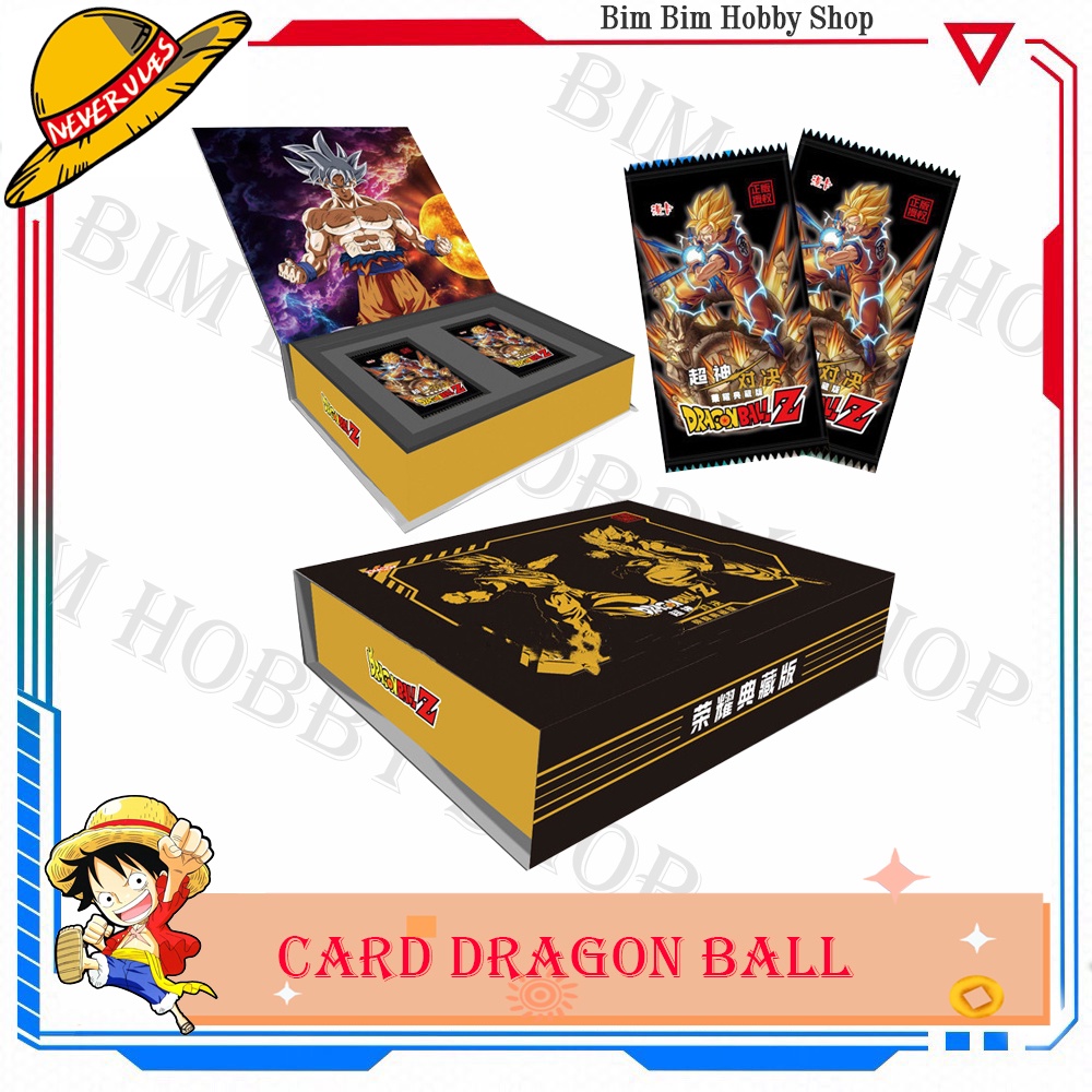 Thẻ nhân phẩm Dragon Ball các loại set 5 thẻ