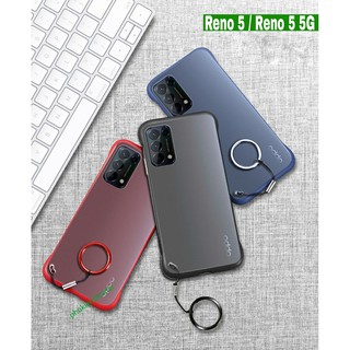 Ốp lưng Oppo Reno 5 / Reno 5 5G nhám mờ không bo viền siêu mỏng