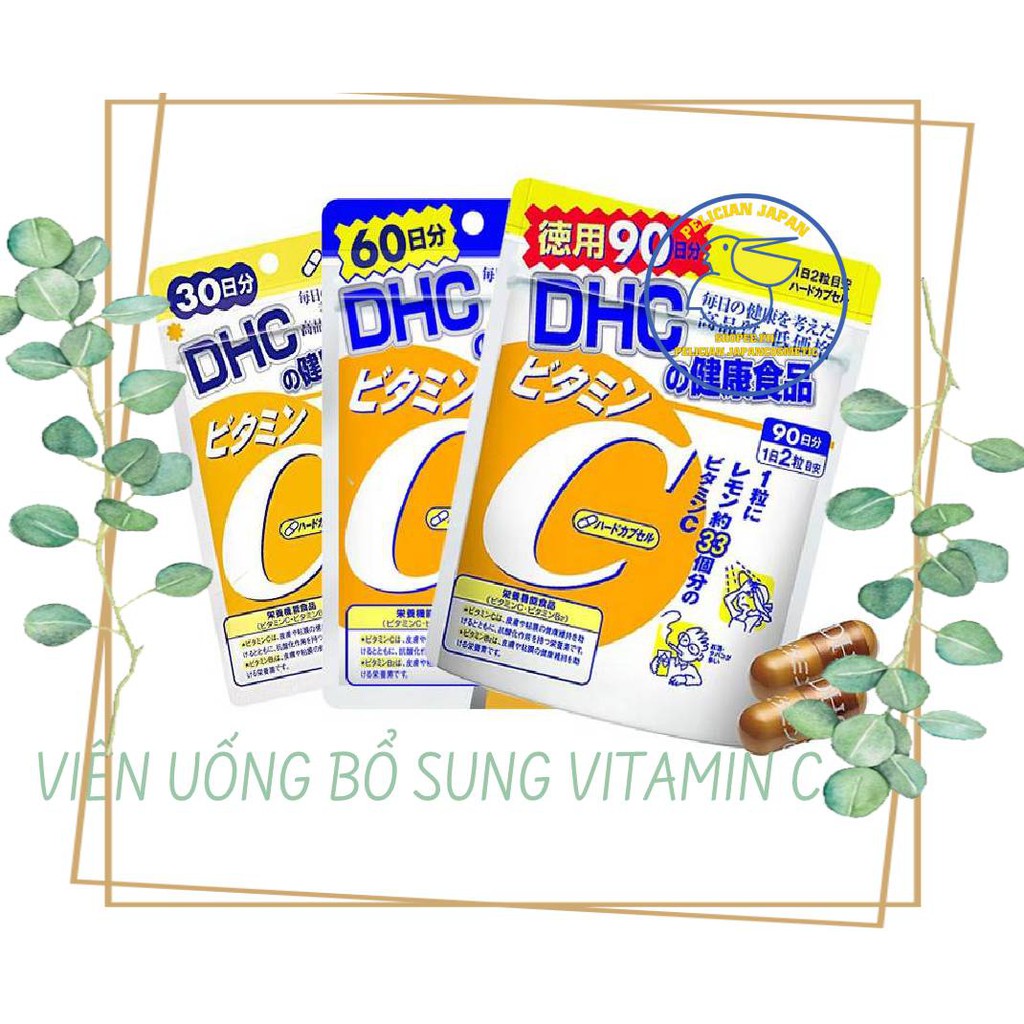 [LÌ XÌ +QUÀ KÈM ] VIÊN UỐNG BỔ SUNG VITAMIN C DHC Nhật bản | BigBuy360 - bigbuy360.vn