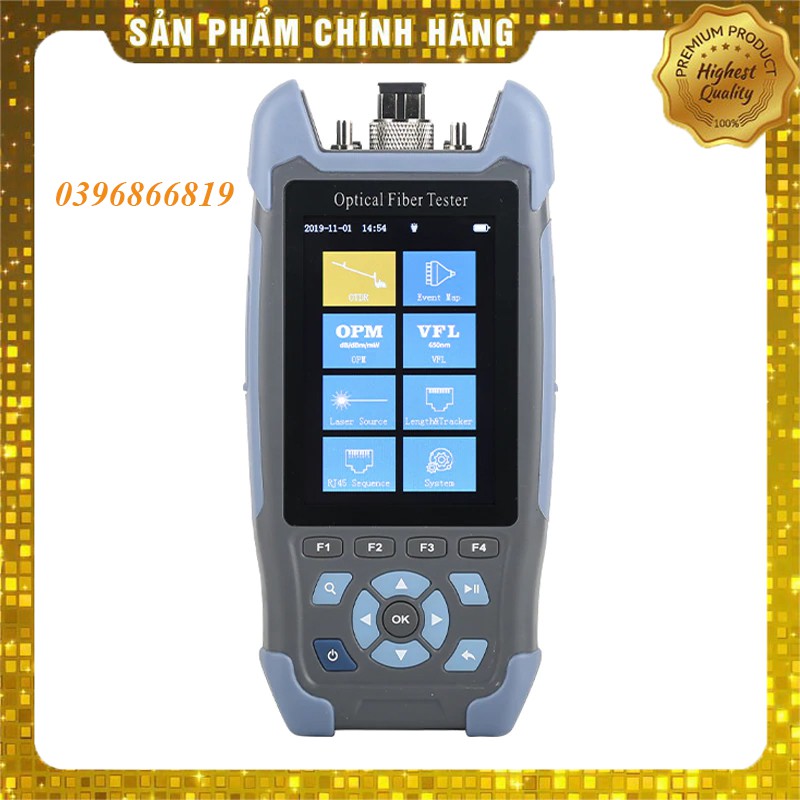 Máy đo OTDR 3200S PRO chuyên đo điểm đứt cáp quang và có giản đồ đo suy hao chính xác phiên bản tiếng việt có xuất VAT