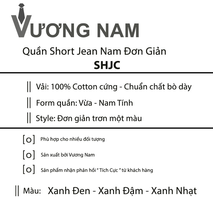 QUẦN ĐÙI JEAN NAM ĐEN TRƠN MÀU ĐƠN GIẢN, CÓ SIZE LỚN TỪ 50-100KG