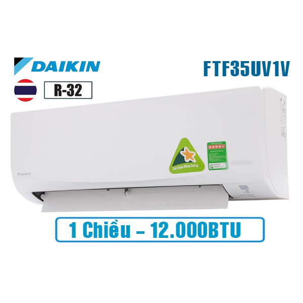 FTF35UV1V, Máy điều hòa Daikin 12000 BTU 1 chiều, nhập khẩu