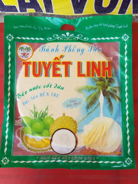 Bánh phồng sữa Bến Tre Tuyết Linh