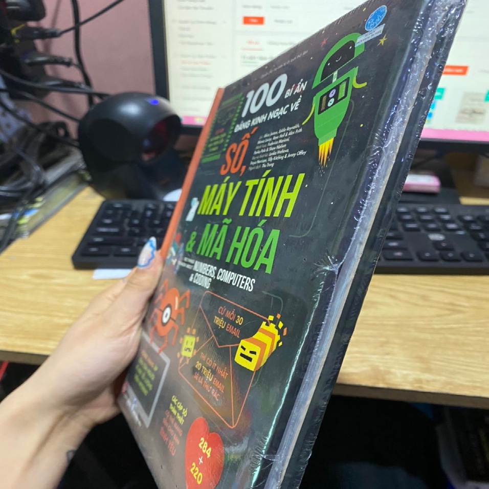 Sách - 100 Bí Ẩn Đáng Kinh Ngạc Về Số, Máy Tính Và Mã Hóa - 100 Things To Know About Numbers, Computers & Coding