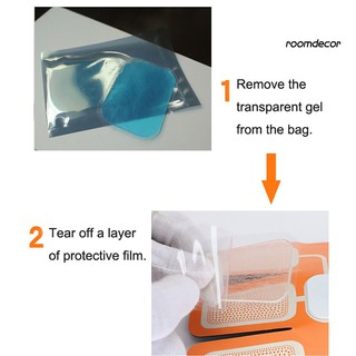 Set 10 Miếng Dán Hydrogel Hỗ Trợ Tập Cơ Bụng Cho Máy Ems