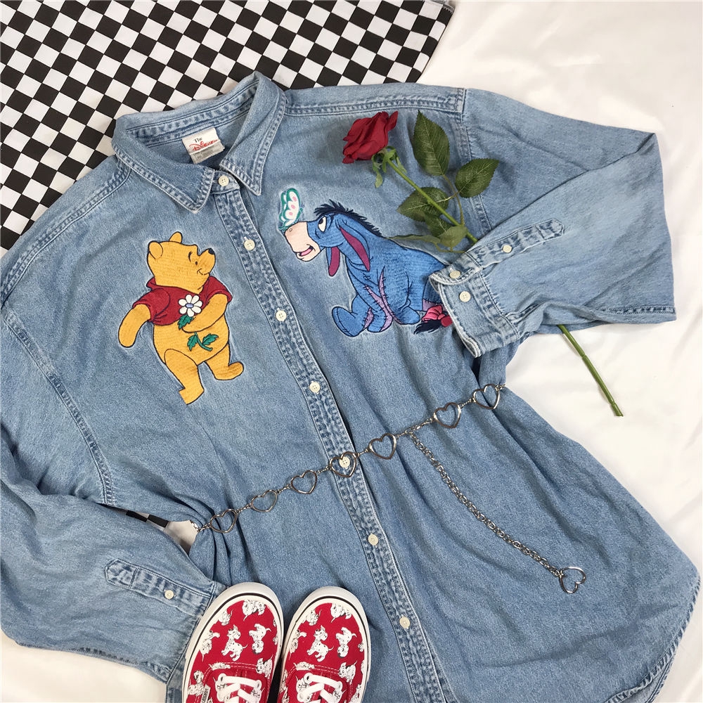 Dây xích hình trái tim ngọt ngào mềm mại phong cách harajuku hàn quốc 22521