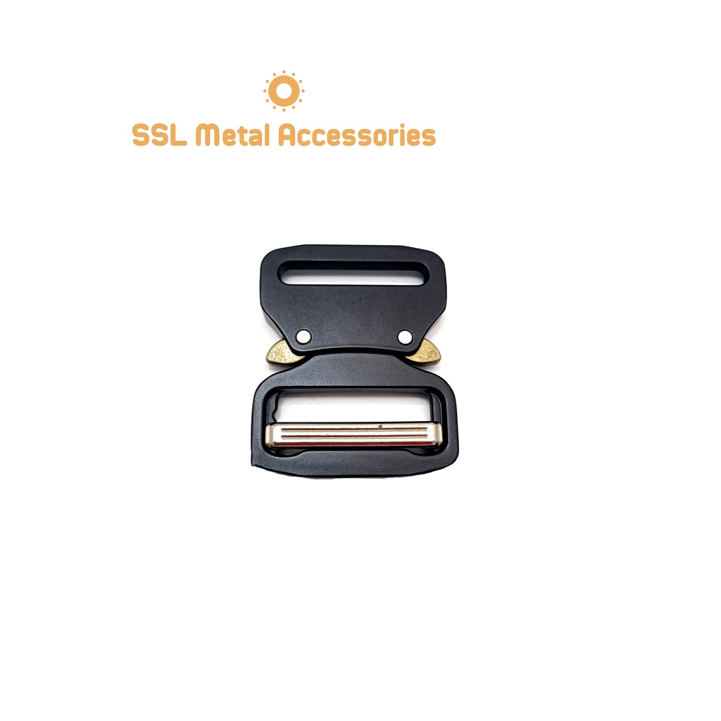 Khóa cài kim loại thời trang cao cấp cài tháo nhanh tiện dụng cho balo, túi xách E2516  62mm*51mm*39mm -H1-6A