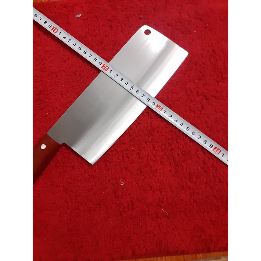 Dao chặt xương thép trắng không rỉ