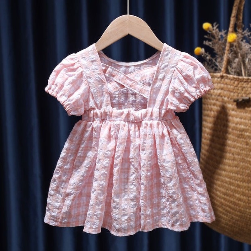 Đầm Công Chúa Thiết Kế Mới Thời Trang Mùa Hè Theo Phong Cách Hàn Quốc Cho Bé