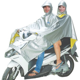 ÁO MƯA 2 DA 2 ĐẦU