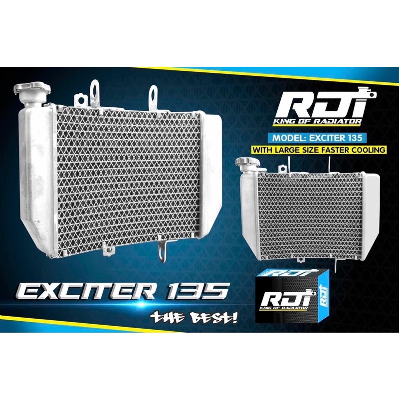 KÉT NƯỚC LỚN CONG RTD dành cho EXCITER 135 / EX135