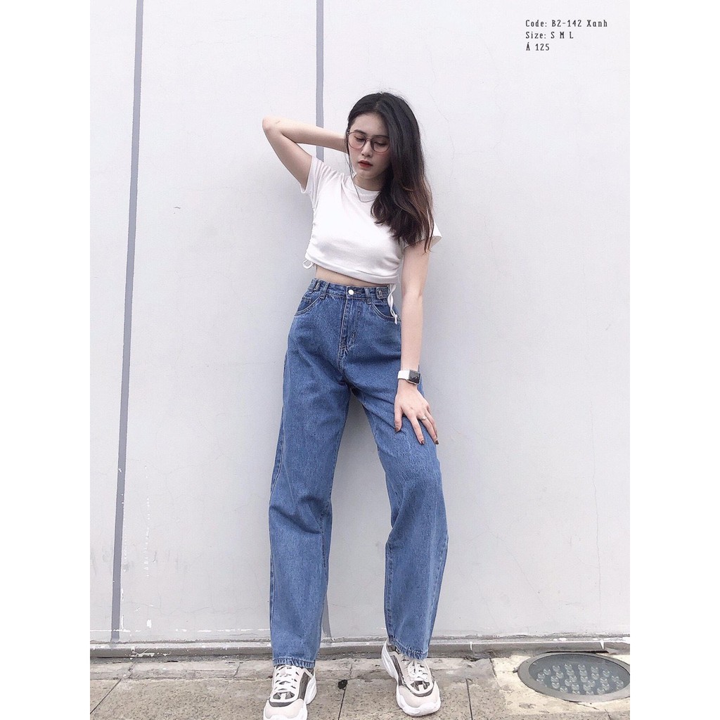 quần baggy dáng suông dài lưng cài đai cực hot ảnh thật