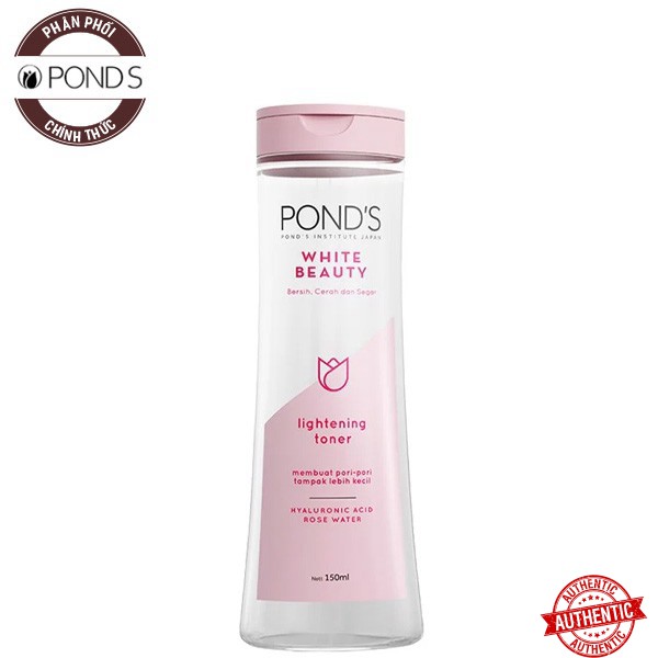 [Mã giảm giá] Nước Hoa Hồng Làm Sáng Da POND'S White Beauty Lightening Toner 150ml