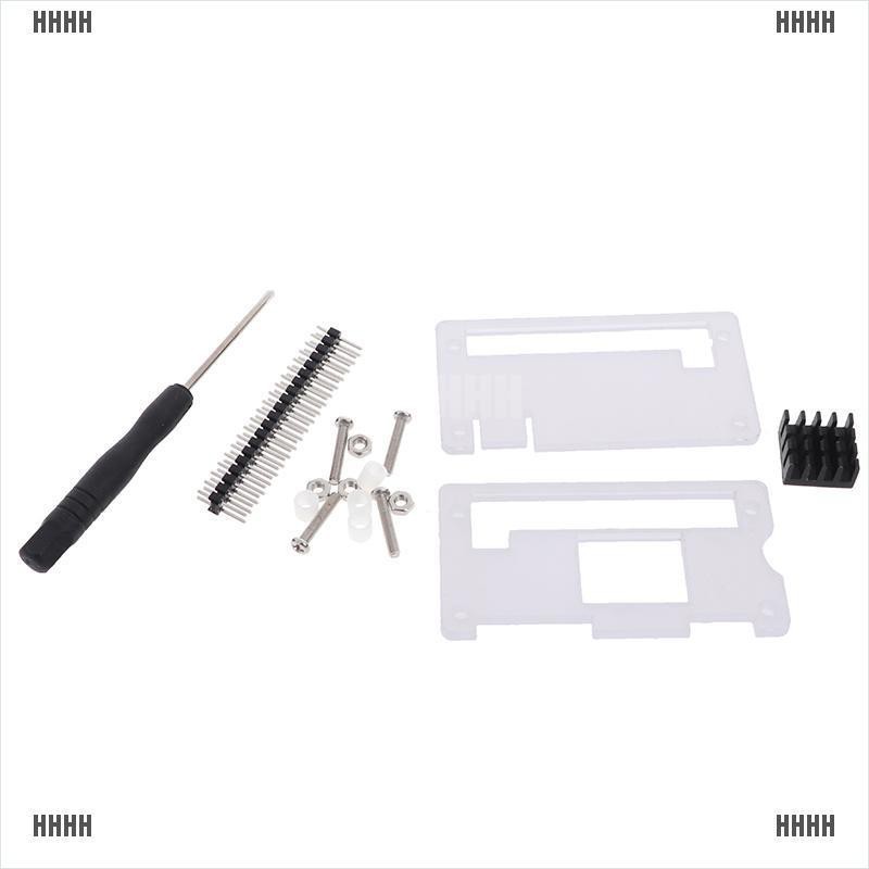 (Hàng Mới Về) Bộ Hộp Acrylic 4 Trong 1 Cho Raspberry Pi Zero 1.3 / W Có Tản Nhiệt | BigBuy360 - bigbuy360.vn