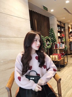 Len tim hồng vỏ đỗ siêu xinh!