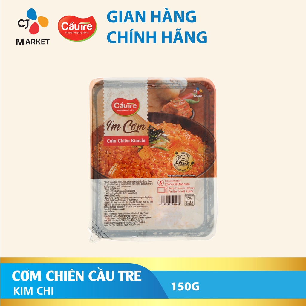 Chỉ giao HCM Cơm chiên Kim chi Cầu Tre 150g