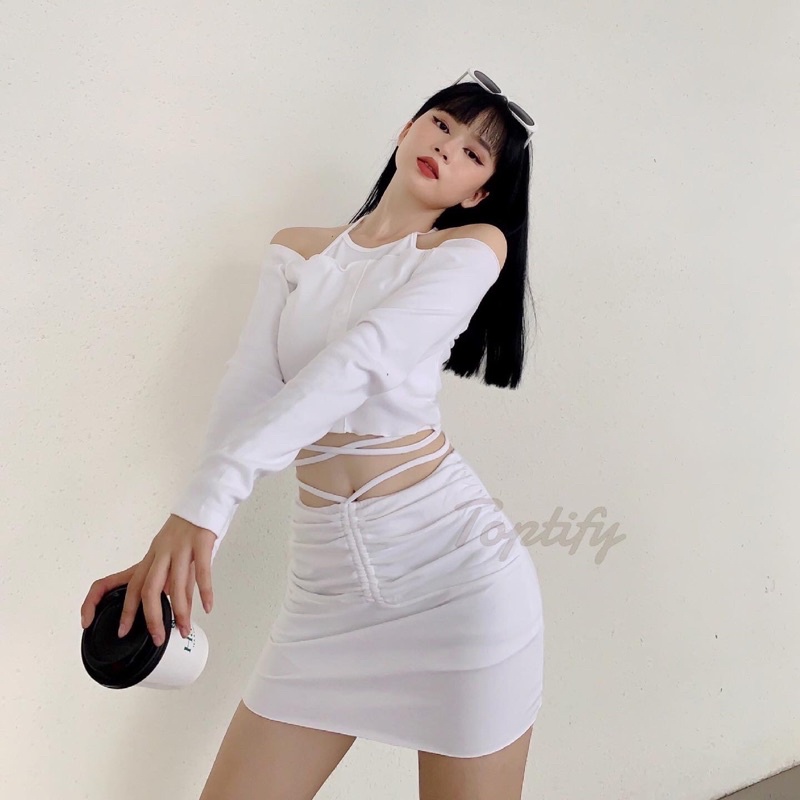 [FREESHIP] Chân váy da cá rút dây | BigBuy360 - bigbuy360.vn
