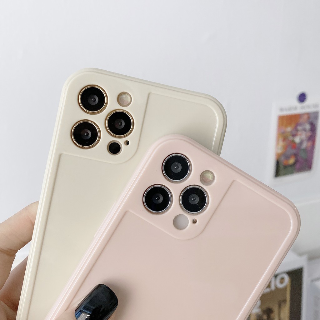 Ốp Lưng Màu Trơn Có Giá Đỡ Hình Camera Sáng Tạo Cho Xiaomi 10 Pro T Pro Redmi K30 I S Pro Poco X2 Pocphone F2 Pro