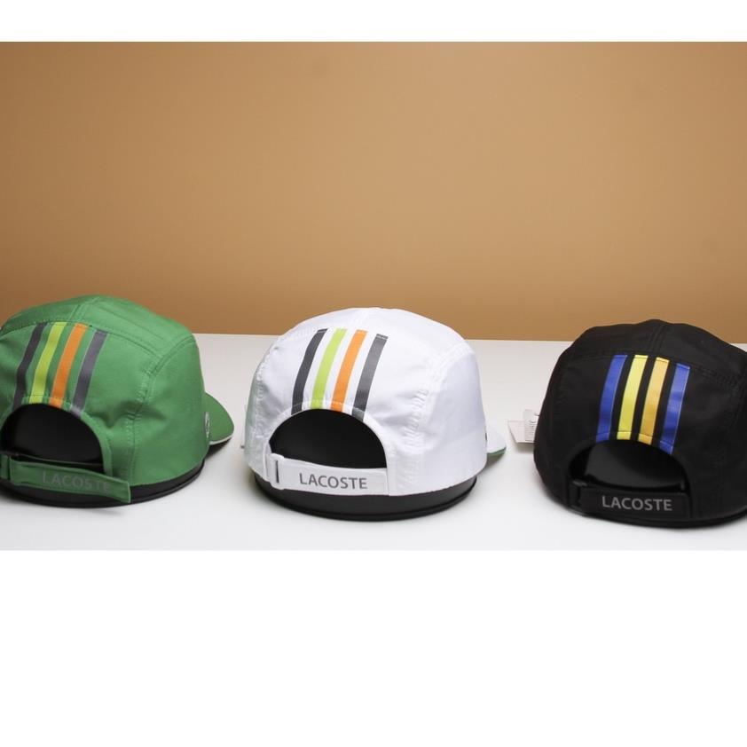 MŨ LƯỠI TRAI LA.COS MEN'S SPORT LIGHT ERGONOMIC CAP, LOGO SILICON ÉP, CHẤT DÙ FORM MỀM