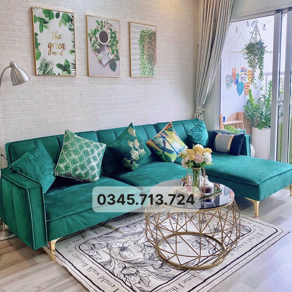 Ghế sofa góc chữ L - sofa giường