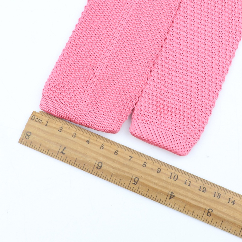 Cà Vạt Dệt Kim Màu Trơn Phong Cách Mới 5.5cm Cho Nam