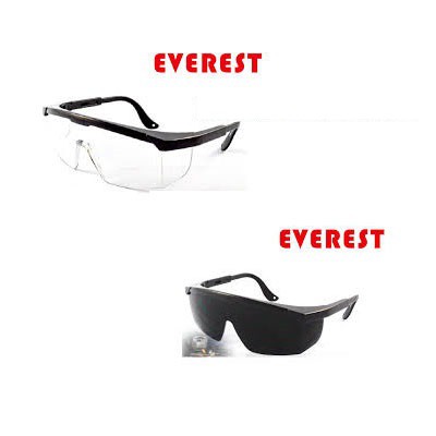 Kính chống bụi Everest EV-105B, tròng kính màu trắng, bảo vệ mắt hiệu quả