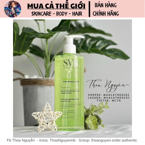 Sữa rửa mặt Sebiaclear Gel Moussant