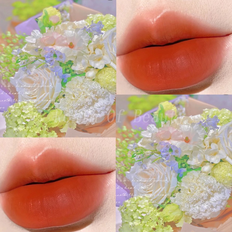 Son HERORANGE® Lên Màu Chuẩn Mềm Mịn Như Nhung Hương Cam Dịu Nhẹ