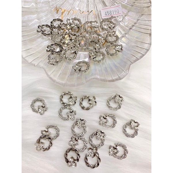 Charm đá trang trí móng tay chân mới 2022-1 viên