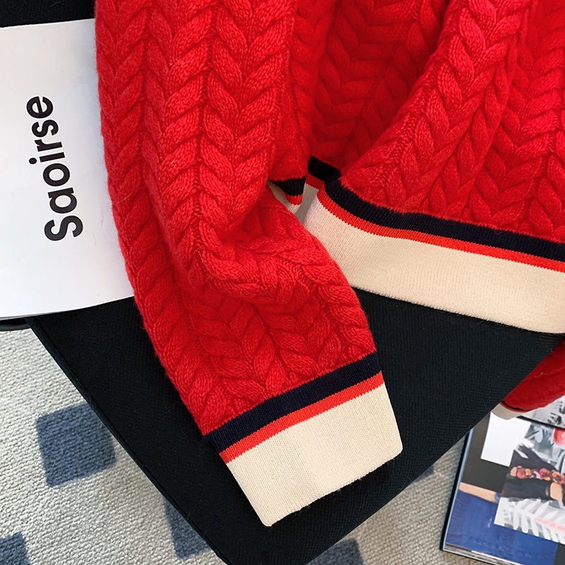 Xiaoxiang Áo Khoác Cardigan Len Dệt Kim Cao Cấp Phong Cách Pháp Thời Trang Xuân Thu 2022 Cho Nữ