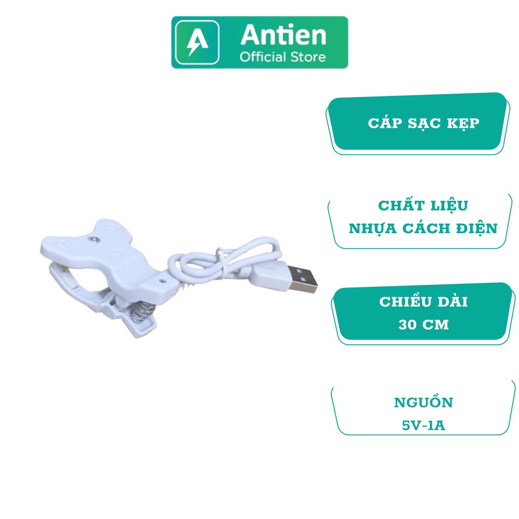 Dây sạc đồng hồ định vị trẻ em Wonlex GW400S, GW400X, KT01, KT03