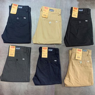 Quần dài Kaki Nam L.e.v.i.s Co Giãn Ống Côn Cao Cấp A21