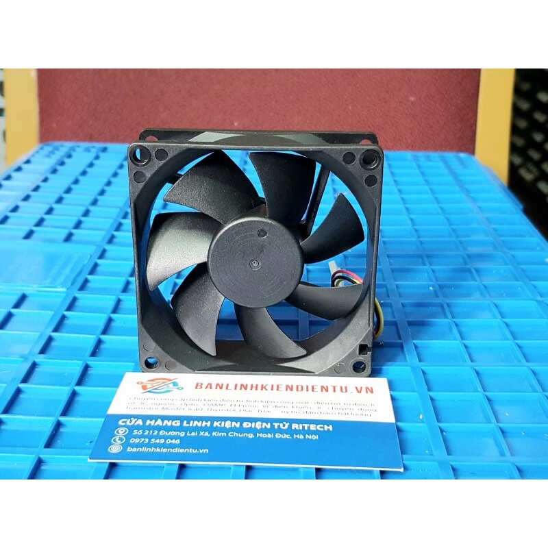 MMF-08G24ES CA1941H01 Quạt Mitsubishi 24VDC 0.13A Kích Thước 80*80*25mm