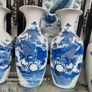 Đôi lục bình Bát Tràng