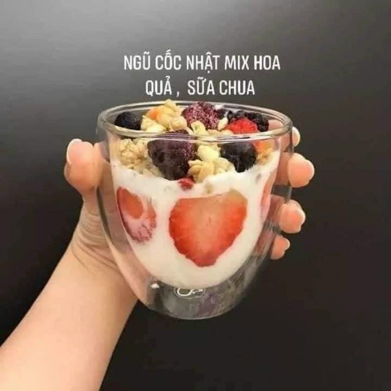 Ngũ Cốc Nhật Bản Calbee hoa quả 9 vị túi mới 750g