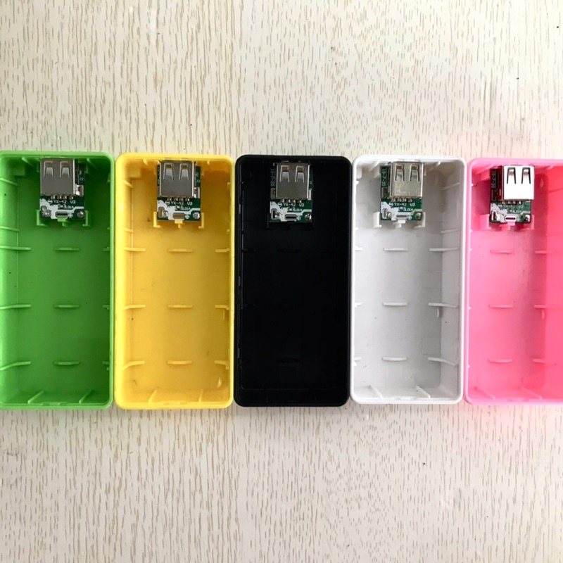 Vỏ + Mạch Sạc Dự Phòng 1 Cell,2Cell Pin 18650 ( không kèm pin)