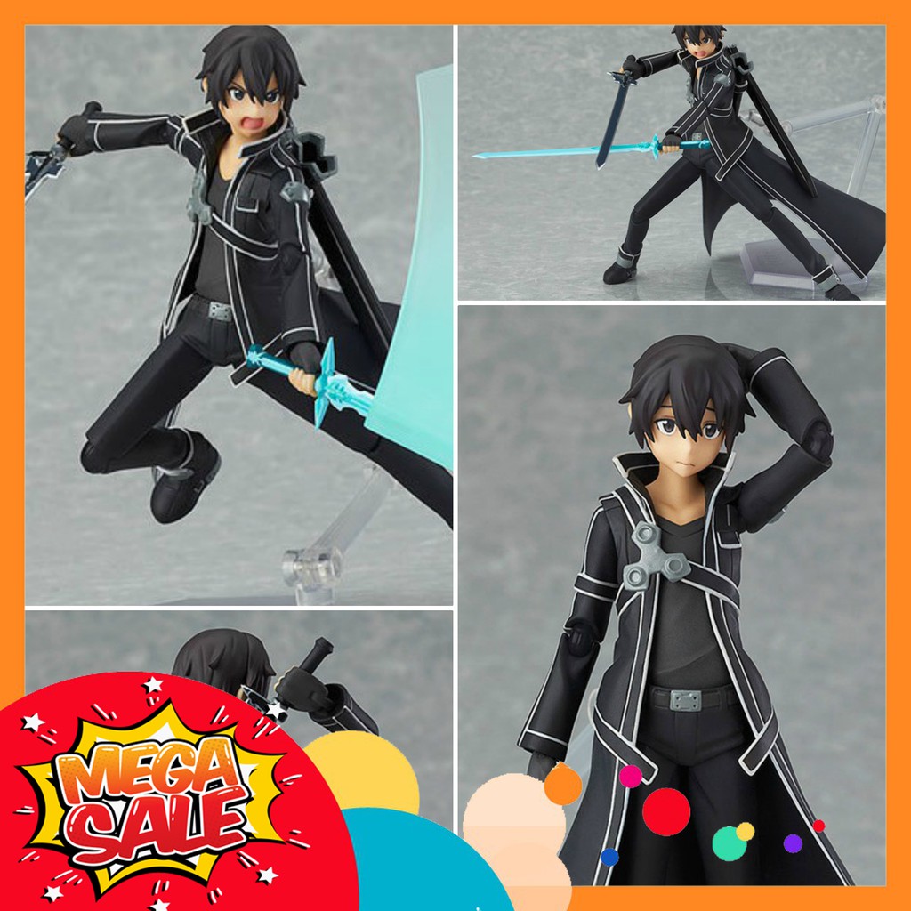 🌟GIÁ HỦY DIỆT🌟 Mô Hình Kirito Sword Art Online Figma Full Box