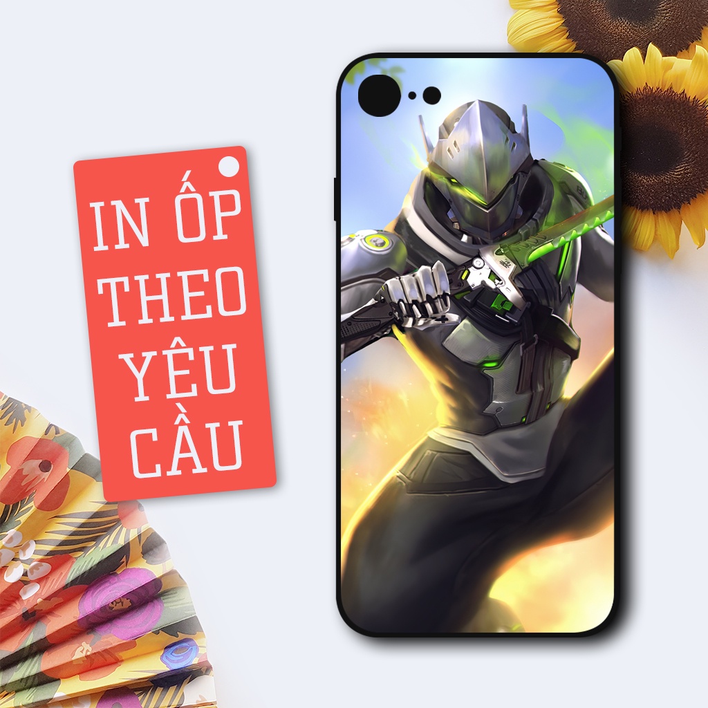 In ốp lưng Overwatch theo yêu cầu, làm ốp lưng Iphone, Samsung, Oppo, Xiaomi, nhiều dòng máy khác bộ Genji