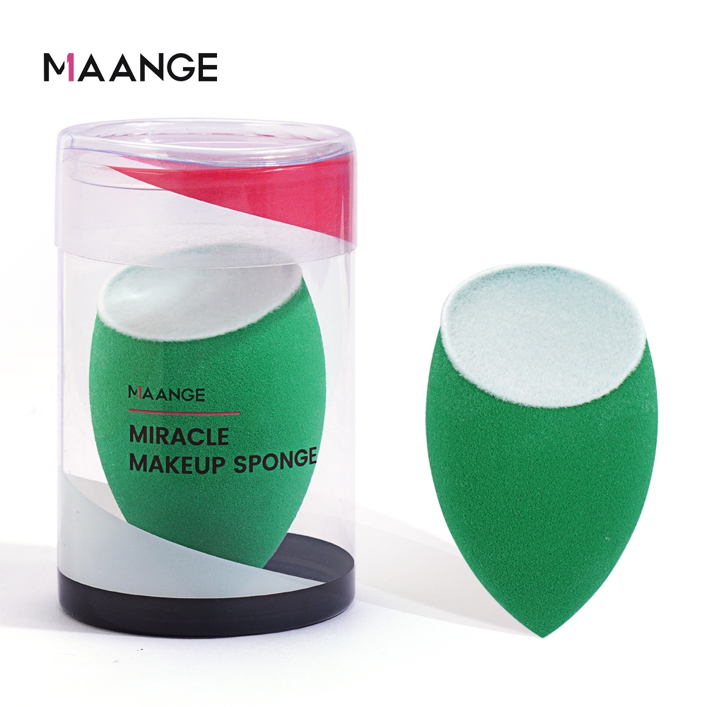 Set 4 mút trang điểm MAGEFY hình bán cầu thấm hút tốt