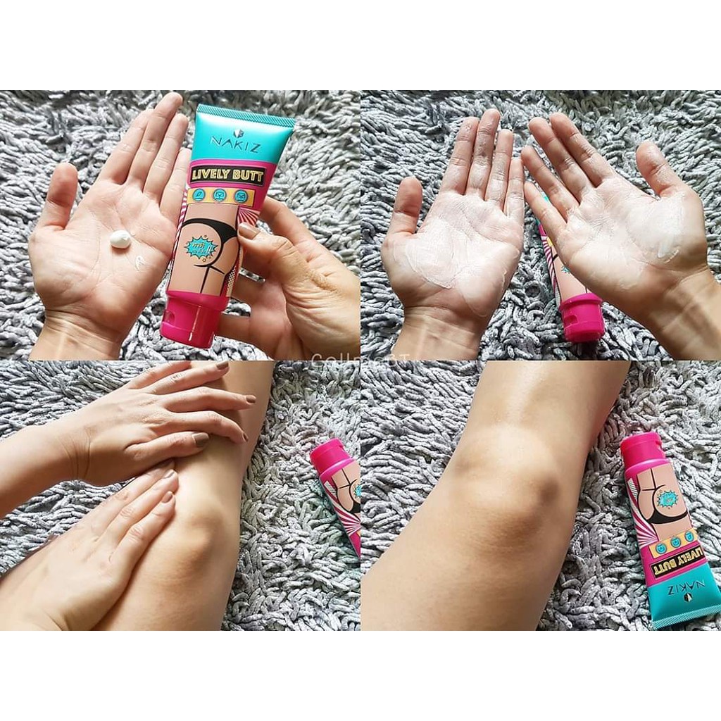 Kem thâm mụn, thâm mông, thâm nách, bẹn, mờ thâm đầu gối, cùi chỏ Nakiz Lively Butt - Hàng nhập khẩu (CHE TÊN SẢN PHẨM) | BigBuy360 - bigbuy360.vn
