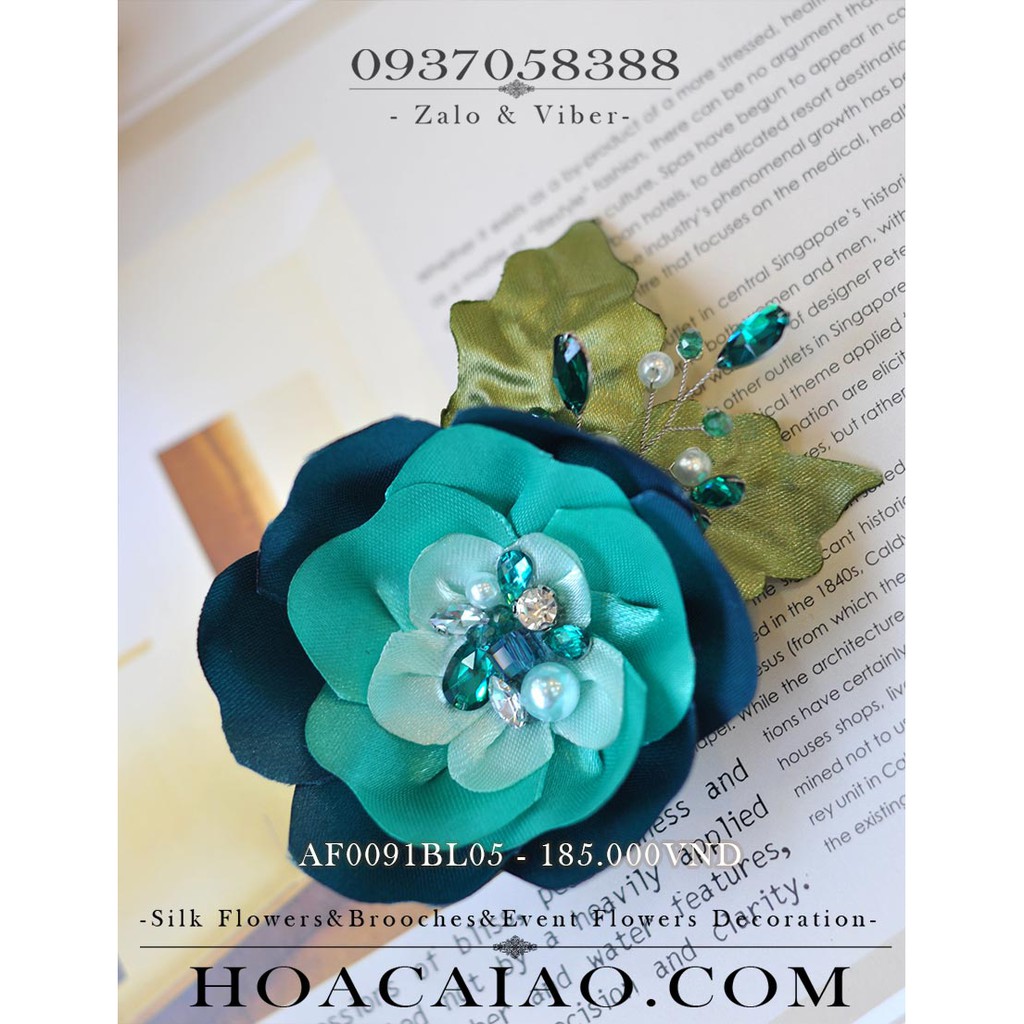 Hoa cài áo AF0091BL05.