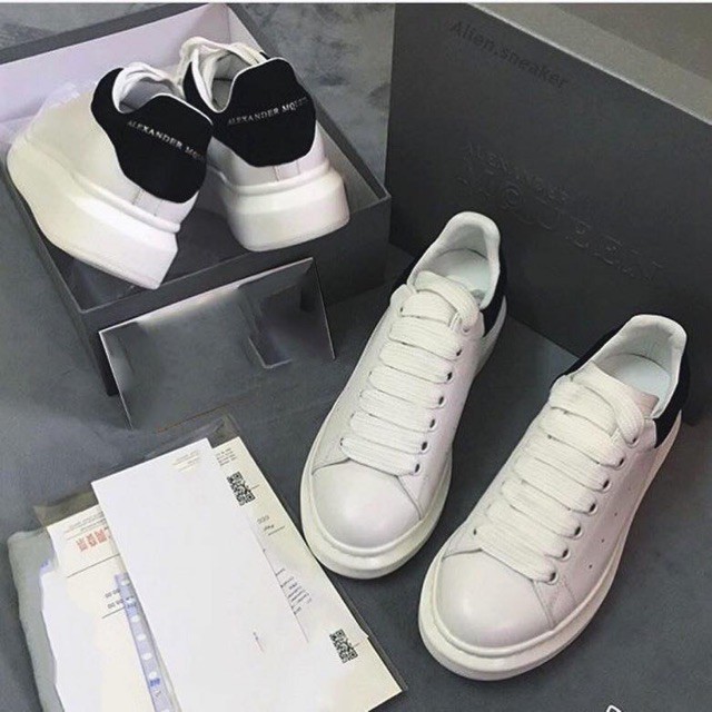 [𝗕𝗮́𝗻 𝗹𝗼̂̃ 𝘃𝗼̂́𝗻] Giày thể thao sneaker 𝐌𝐂 𝐐𝐮𝐞𝐞𝐧 đen cao cấp [ BẢN TRUNG ]