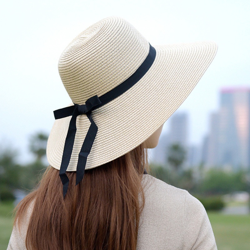 Nón Cối Rộng Vành Chống Tia UV Thời Trang Đi Biển Mùa Hè Cho Nữ Sự Bảo Vệ
