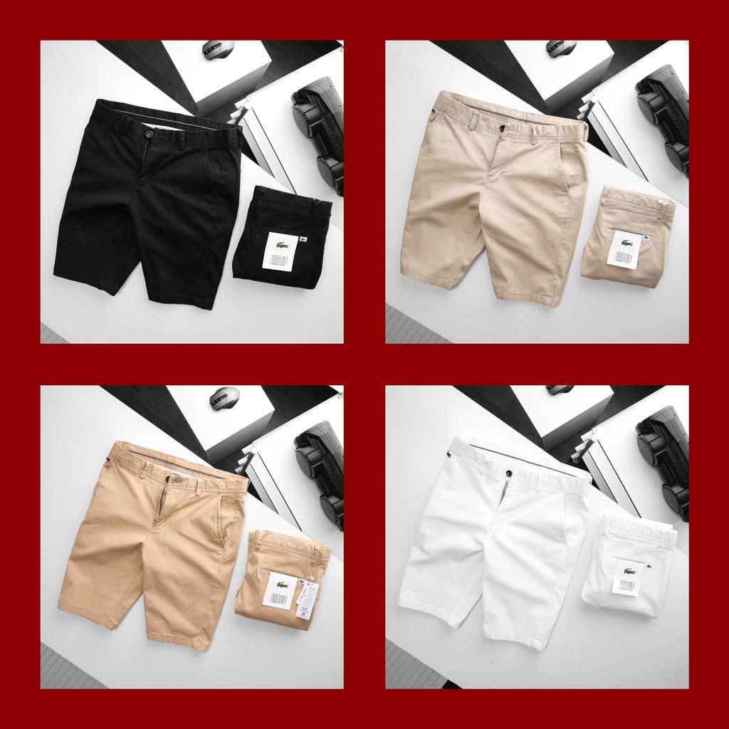❤️OK KO ĐẸP THÌ THÔI LUÔN ❤️ Quần short kaki xám trắng ❤️ 𝐅𝐑𝐄𝐄 𝐒𝐇𝐈𝐏 ❤️ kaki co giãn SLIMFIT cực chuẩn ❤️ QSLC5 ❤️