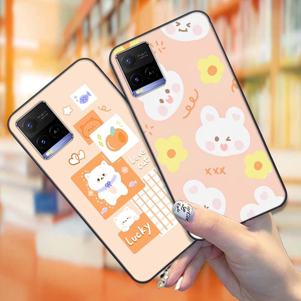 Ốp lưng Vivo V23e / Y21 / Y21S siêu đẹp, trẻ trung 😍😍😍. Vỏ lưng VIvo in hình đáng yêu cực đẹp